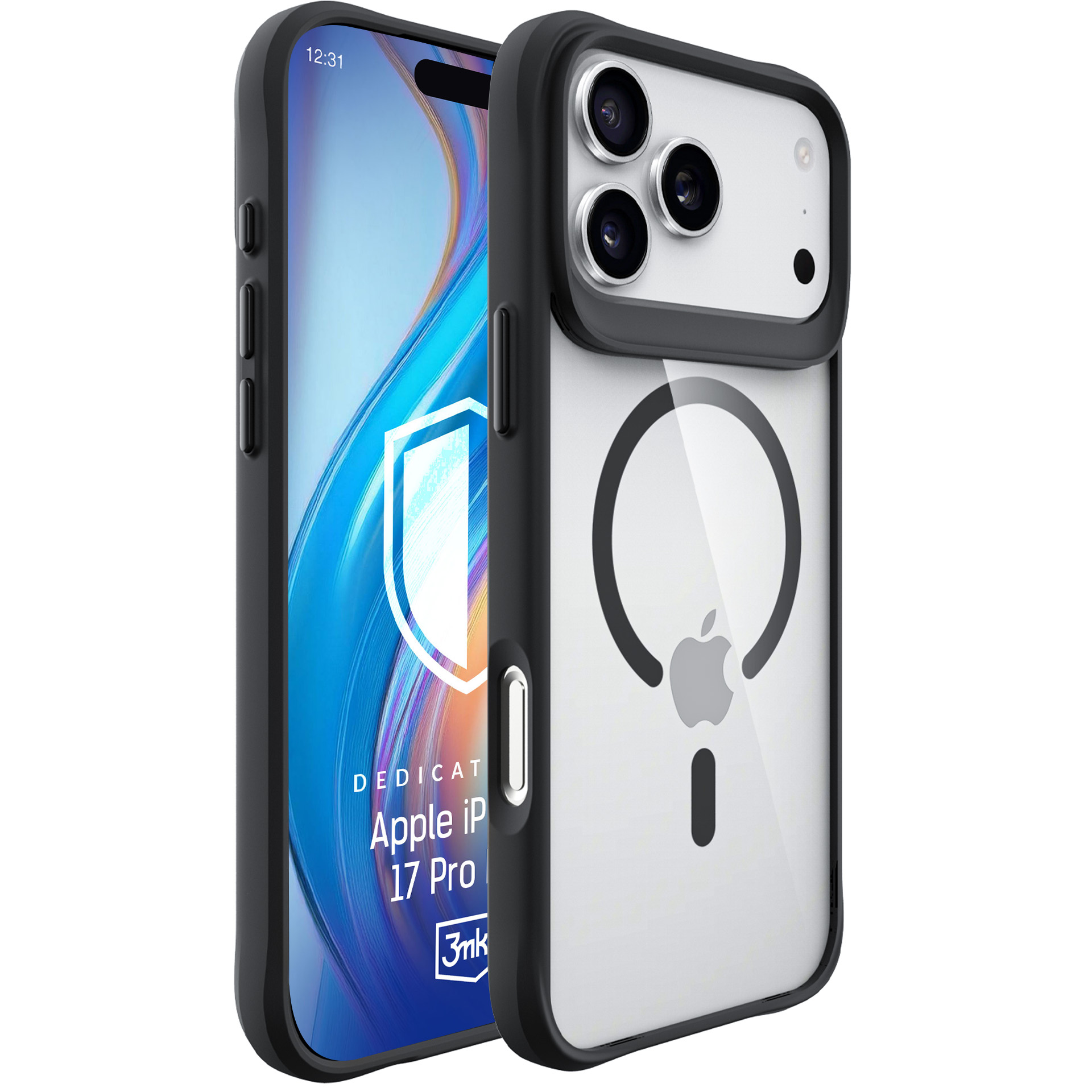 Oem Schwarz Apple Iphone 17 Pro Max - 3Mk Satin Armor Magcase