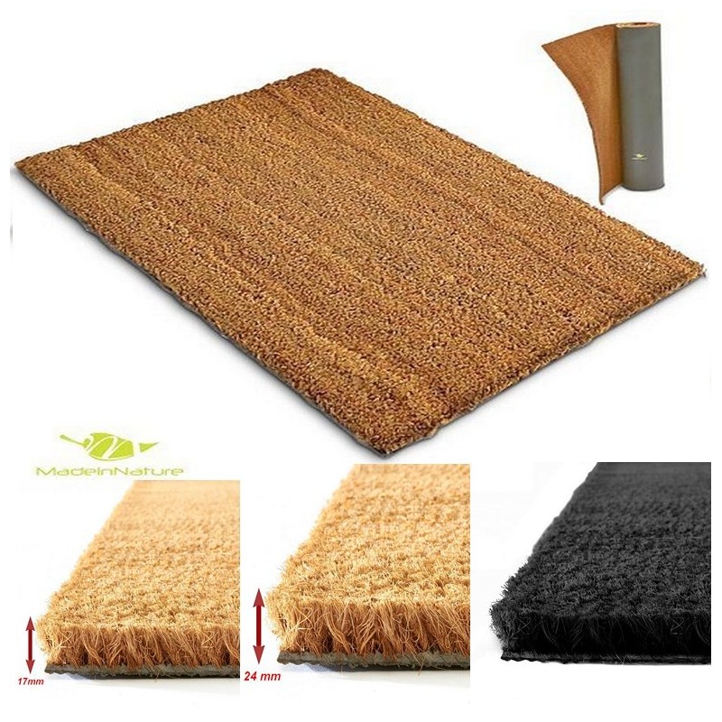Tapis D'Entrée En Coco Paillasson Fibres En Coco Naturel – Effet