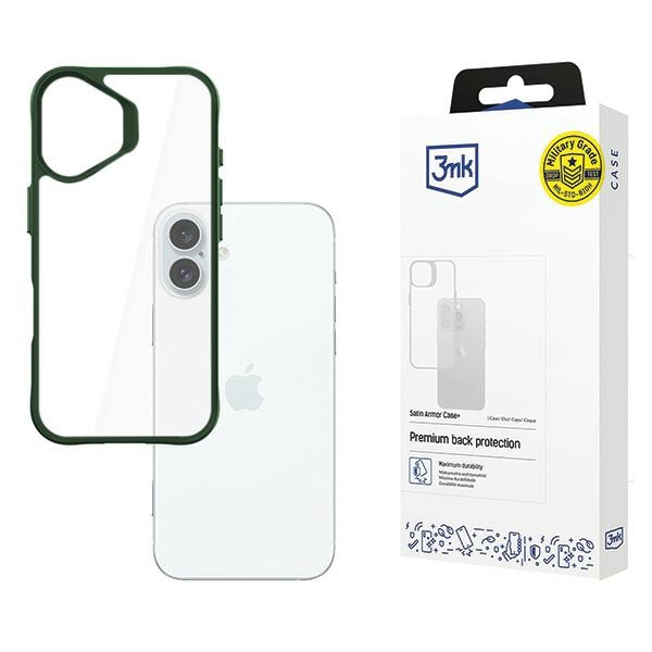 Oem Grün Iphone 16 Plus 3Mk Satinarmor+ Hülle