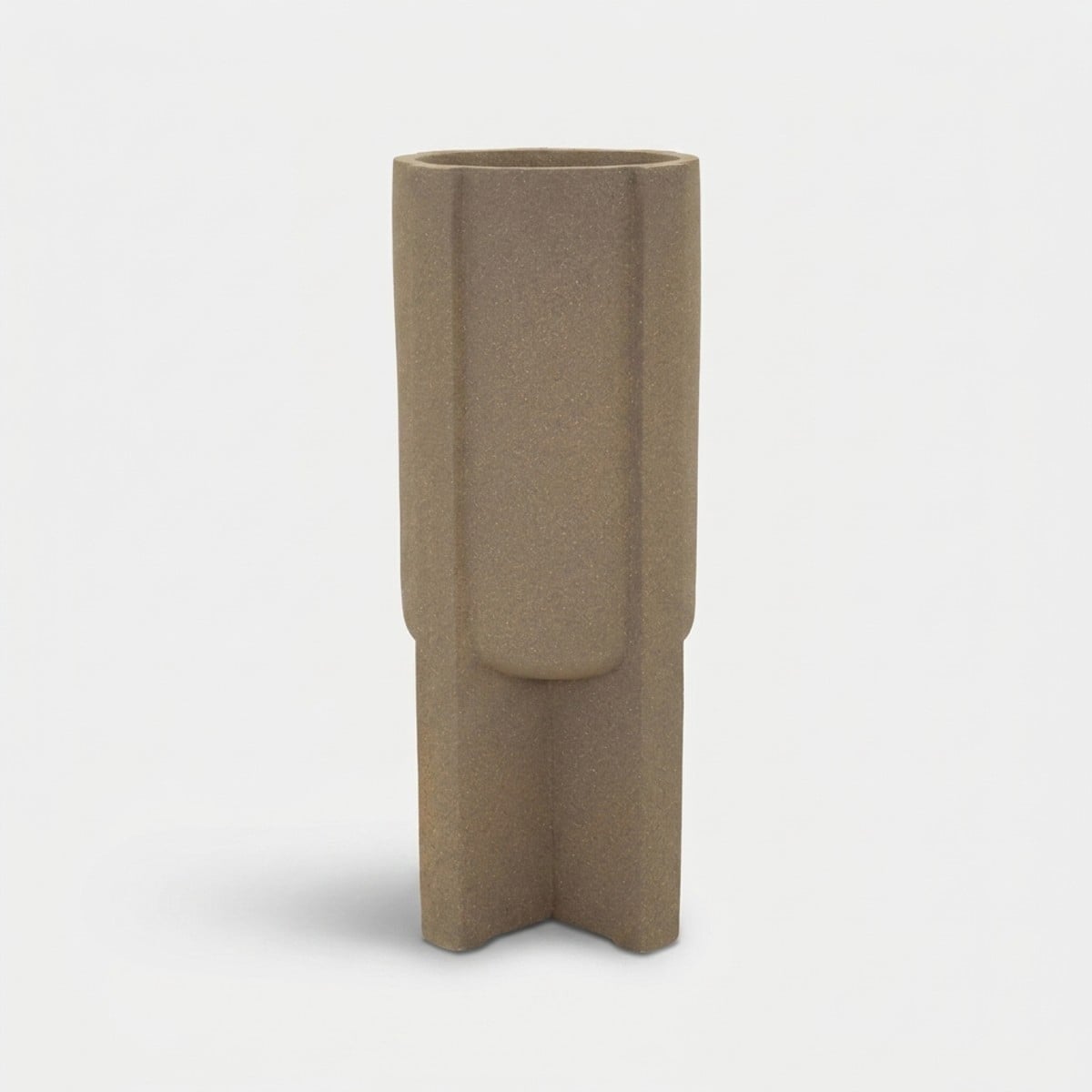 Mauro Ferretti Marron Vase Moai Ø 30 Cm - Bild 2