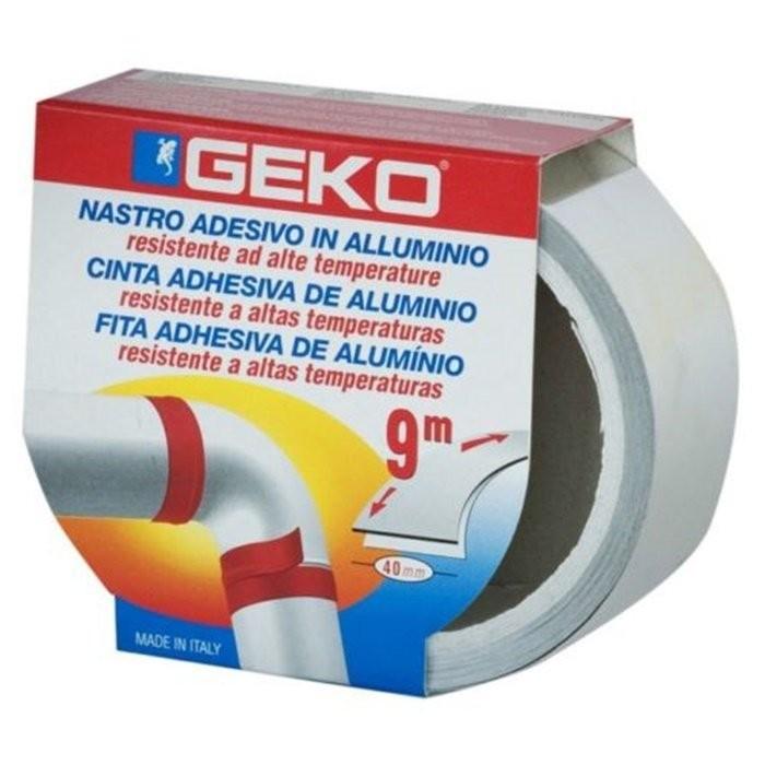 Nastro In Alluminio Alta Temperatura Bianco Mm 40 X 9 Mt Tubi Stufe Fer 95099 EUROSTORE07
