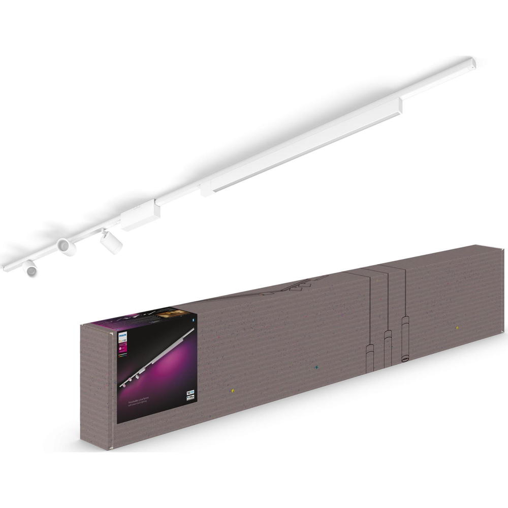 Philips Hue White & Color Ambiance Perifo Deckenleuchte Wh • Spots + Lightbar Größe 3 Weiß - Bild 6