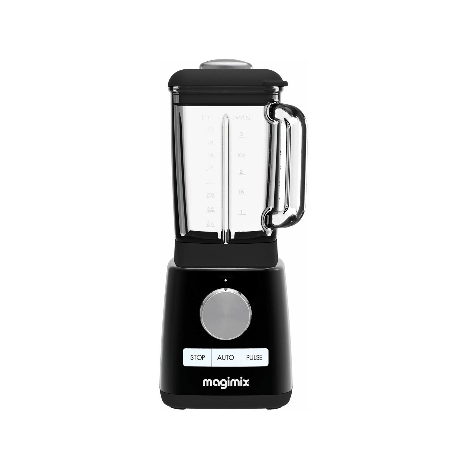 Frullatore Power Magimix 4 Nero 1300w 1,8l Ciotola In Vetro