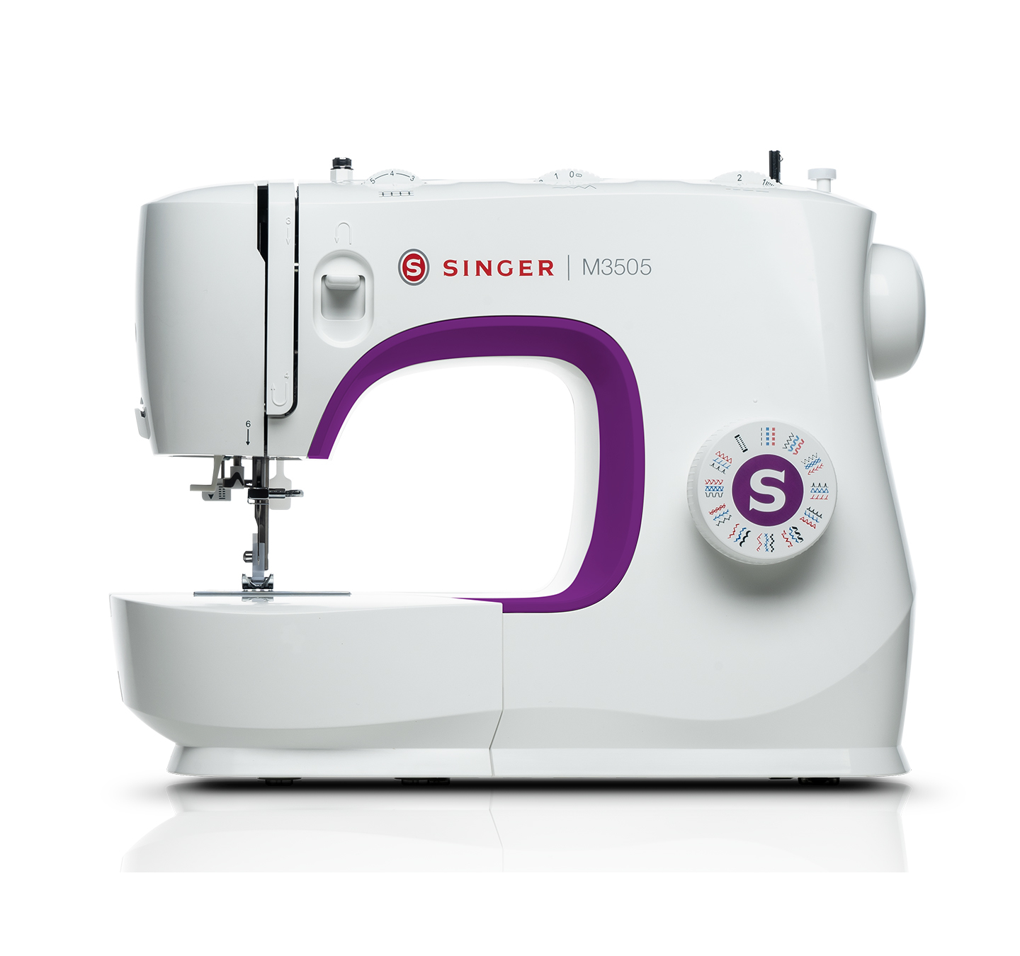 Singer Weiß M3505 Nähmaschine