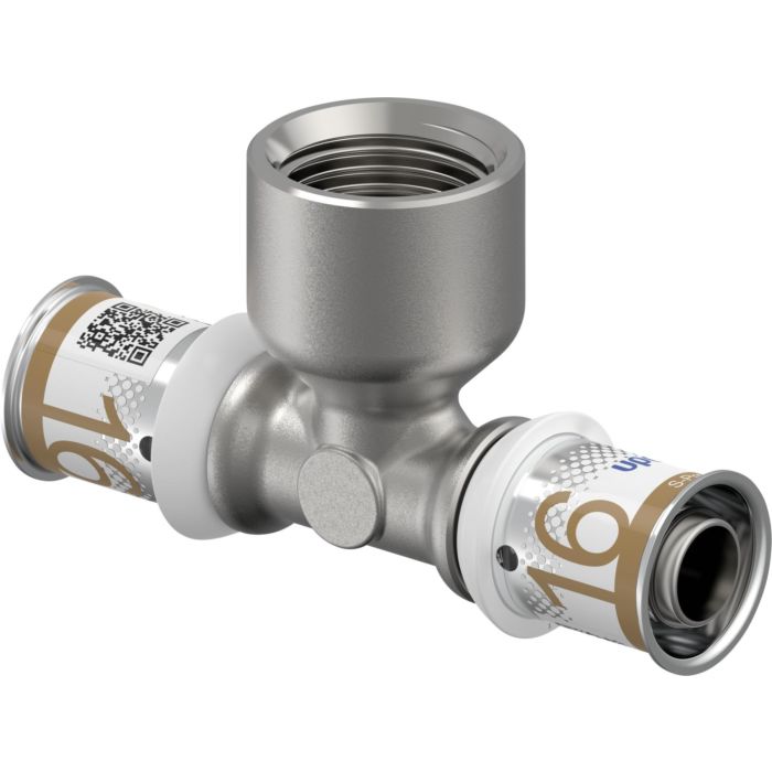 Uponor S-Press PLUS T-Stück Rp1/2"" IG 16-Rp1/2""FT-16 1070595 - Bild 3