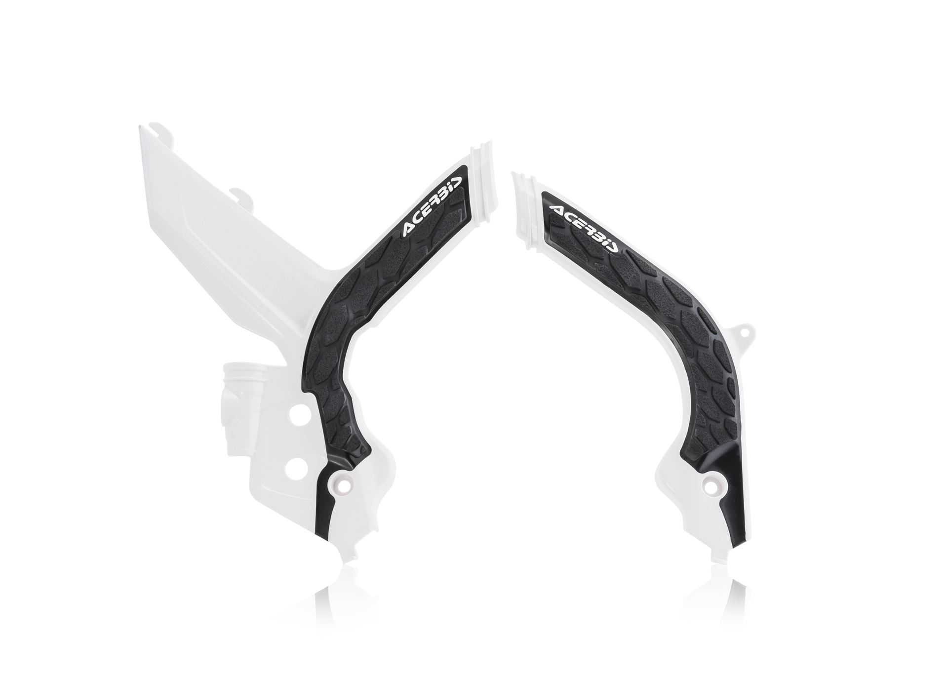Acerbis Weiß/Schwarz 0024009 Ktm, X-Grip Rahmenschützer - Image 4