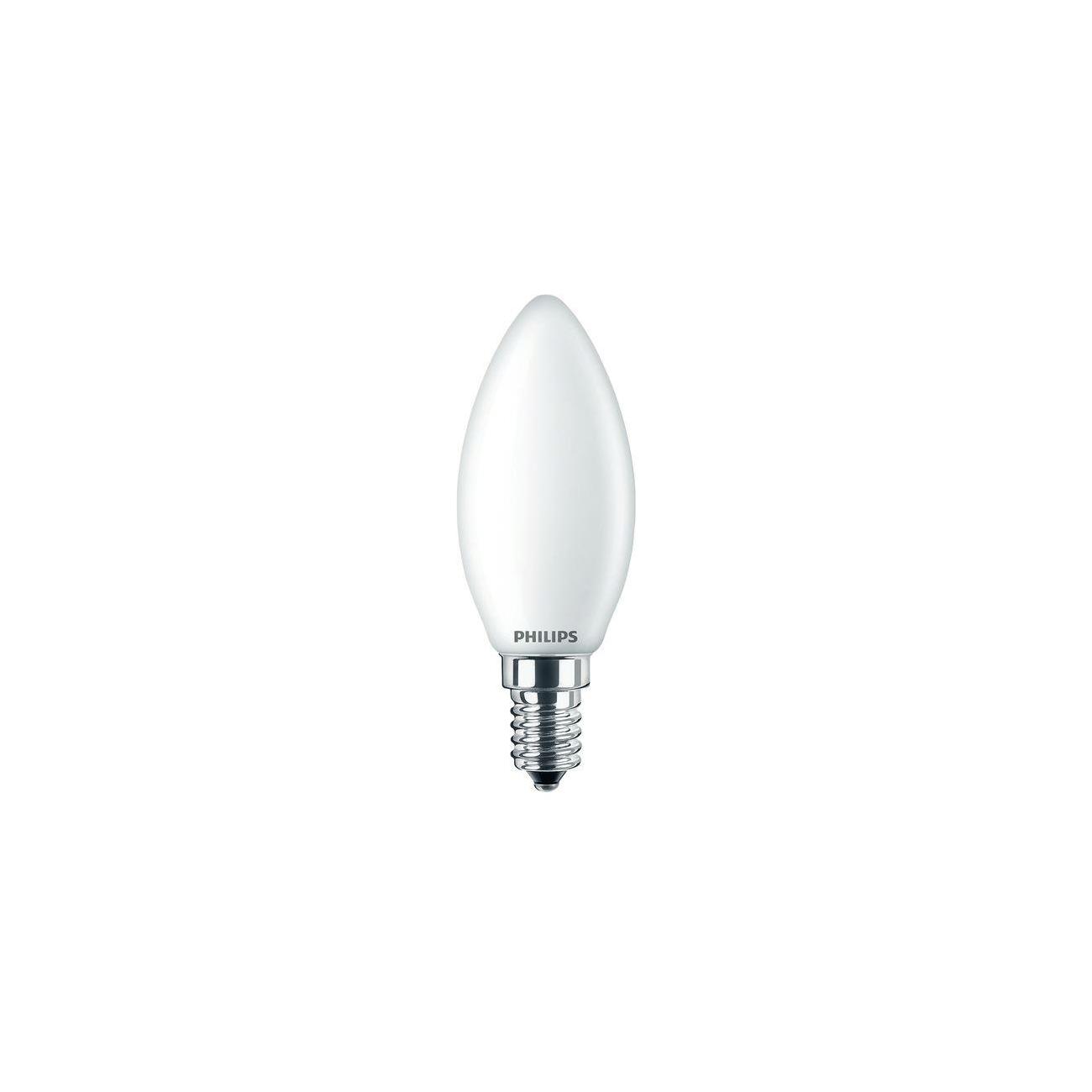 Philips Professional Weiss Leuchtmittel, Lampe Corepro Ledcandle Nd 2.2-25W B35 E14 Fr G (E14, 250 Lm, 10X) - Bild 6