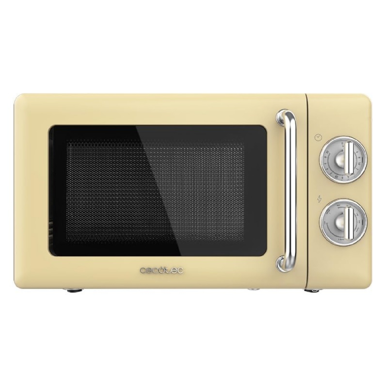 Cecotec Gelb Grill Mikrowelle Proclean 3110 Retro Yellow