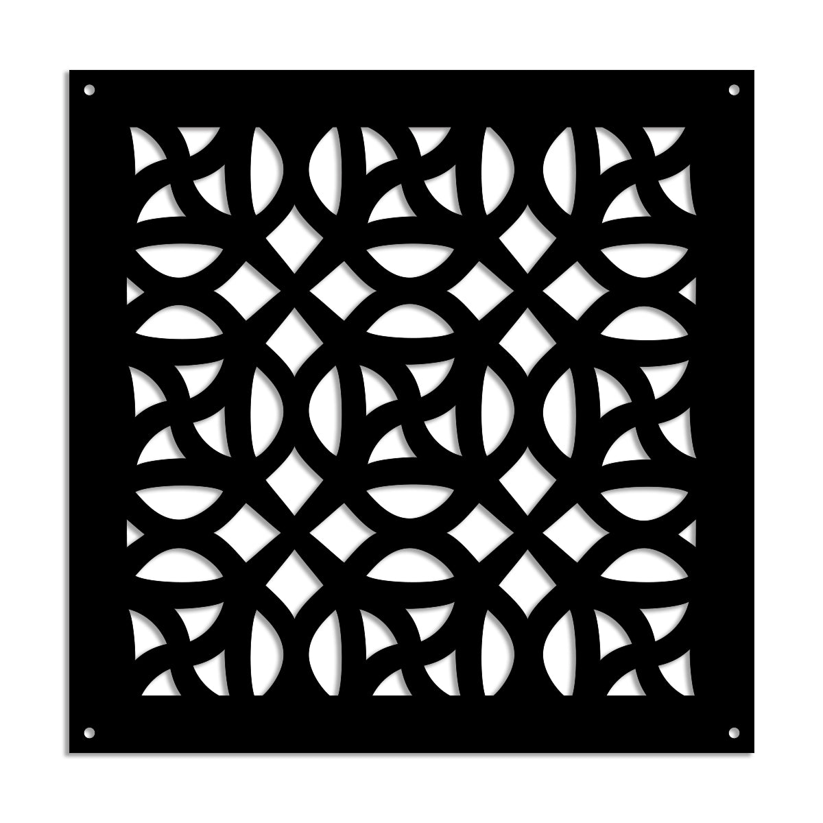 Canterbury Pannello In Pvc Traforato Parasole Misura 98x98 Cm Color...