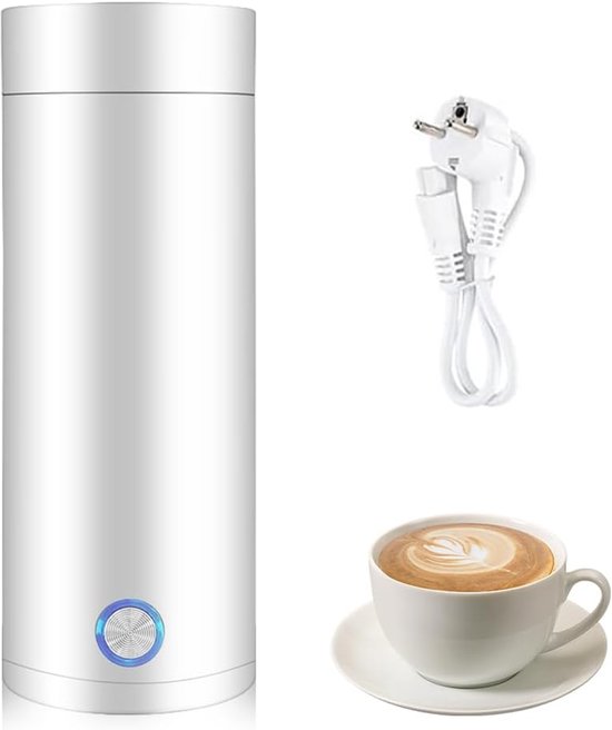 Bollitore Elettrico Da 400 Ml, Bollitore Da Viaggio 3 In 1, Piccolo, Con Rivestimento In Acciaio Inox, Bollitore Elettrico Rapido Con Spegnimento Automatico