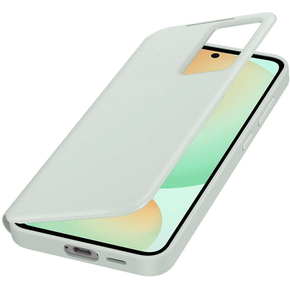 Joom Super Merchant Hülle Für Samsung Galaxy S24 Fe Smart View Wallet Minzgrün - Bild 2