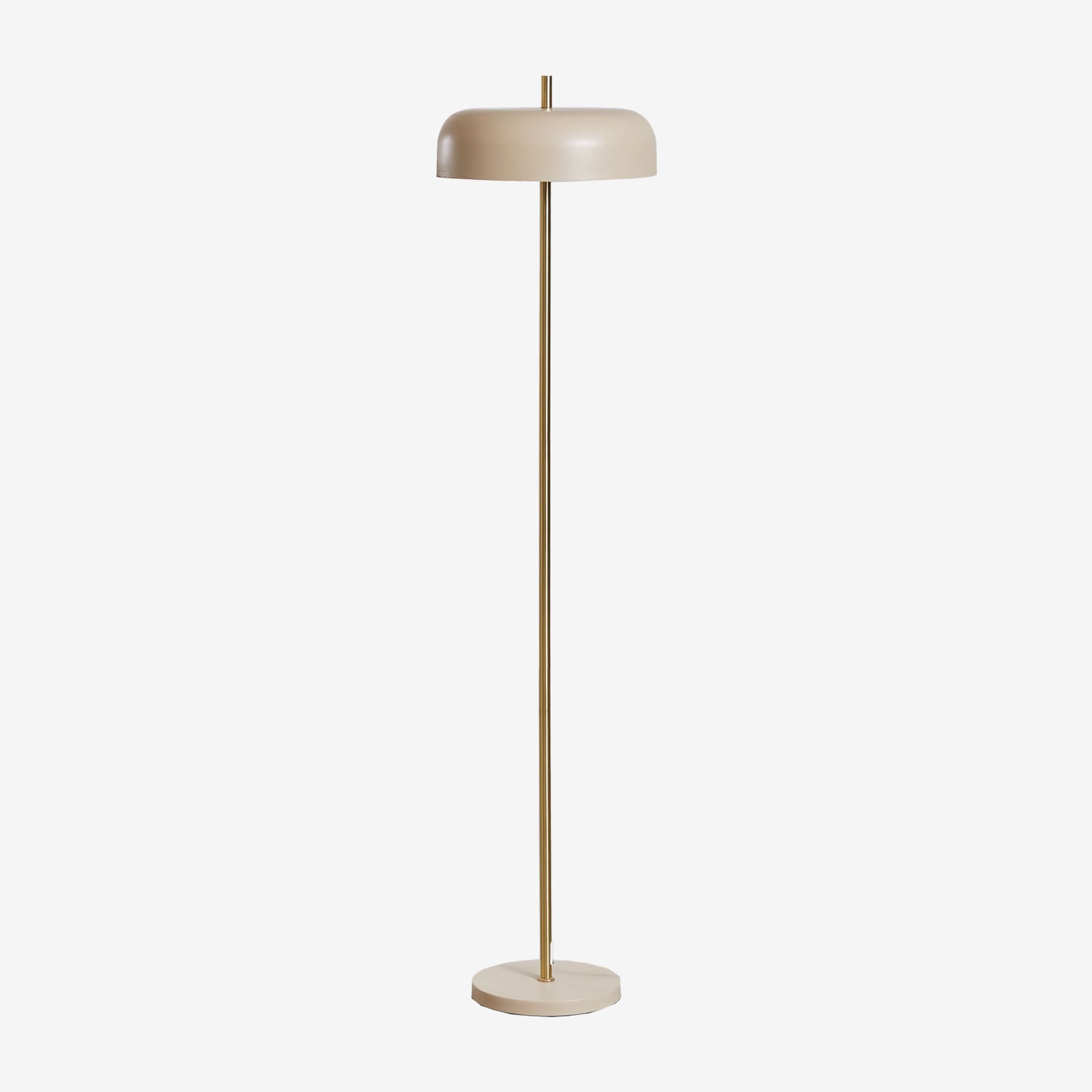 Sklum - Lampadaire En Métal Gorana Beige Nude