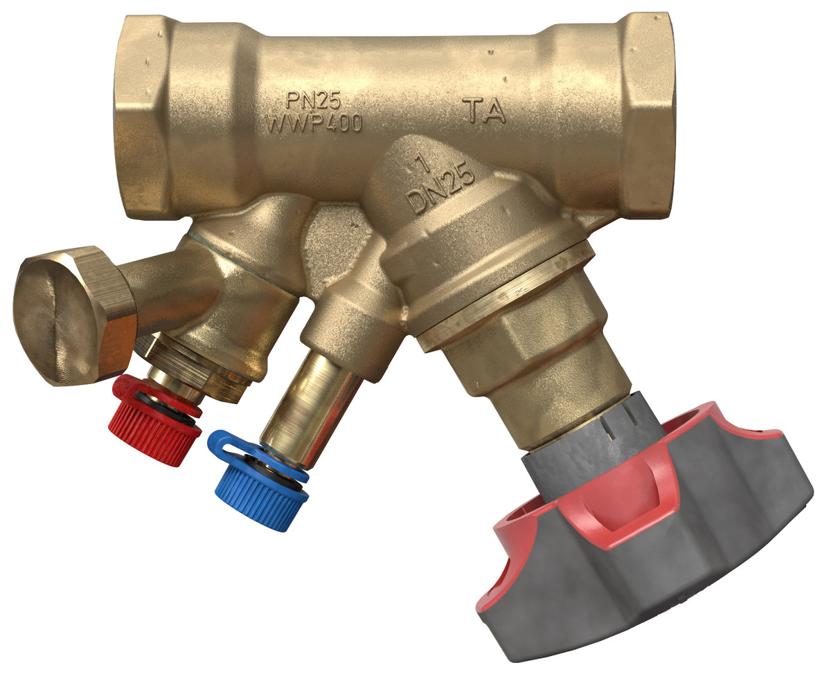 Imi Hydronic Engineering , Ventil, Balance Valve Stad Dn32, With Inversion 3/4 -New - Bild 3