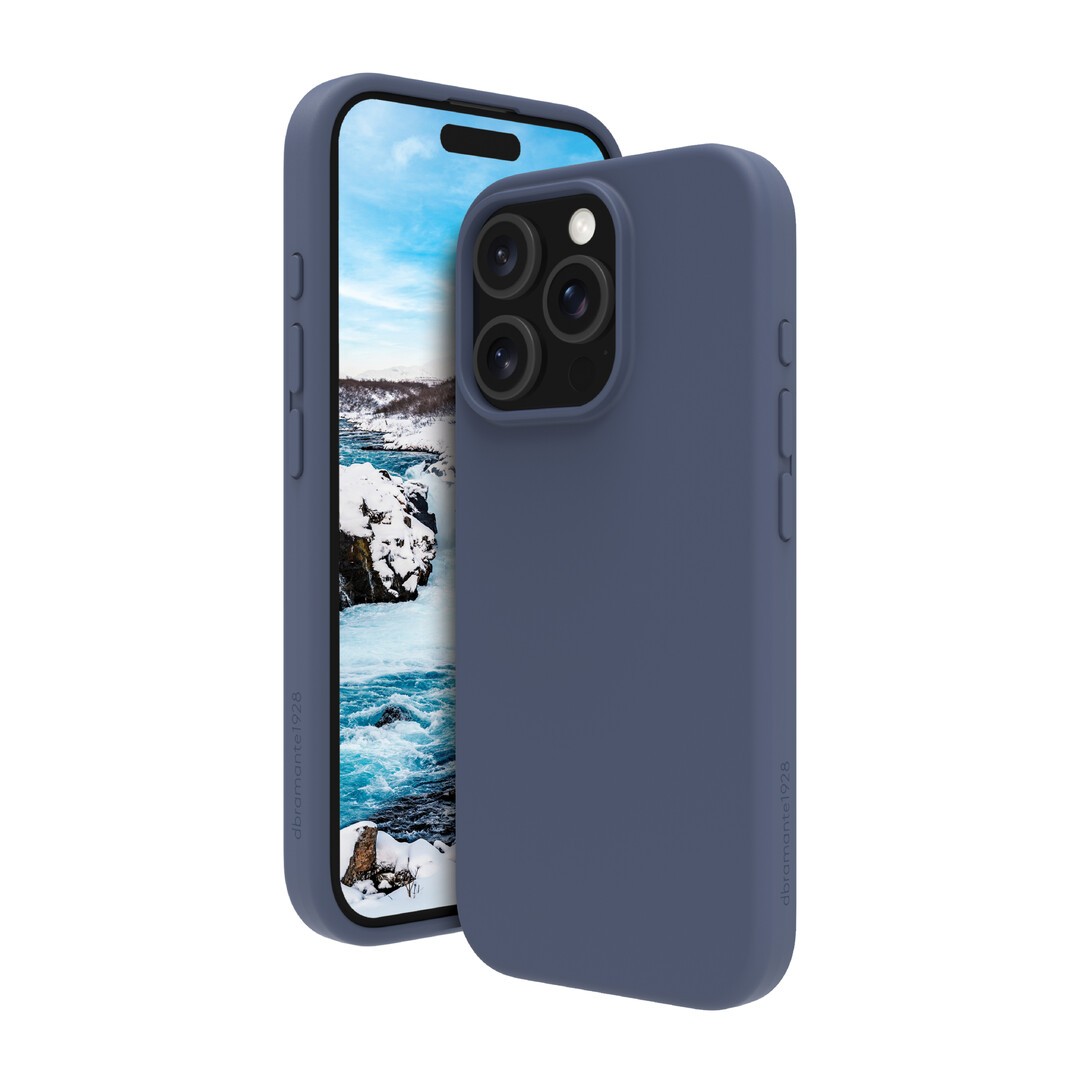 Northix Dbramante1928 Monaco 2 Magsafe - Schutzhülle Für Iphone 16 Pro, Kompatibel Mit Magsafe (Pazifikblau)