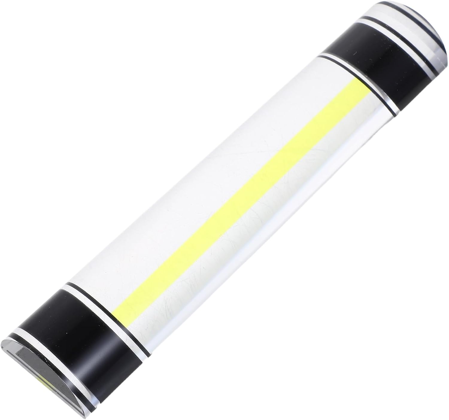 Règle loupe transparente en acrylique avec marqueur coulissant, légère et résistante