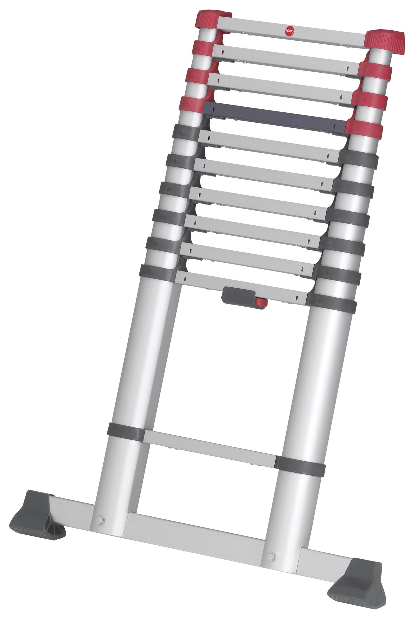 Hailo Flexline, Alu-Sicherheits-Teleskopleiter, 11 Sprossen