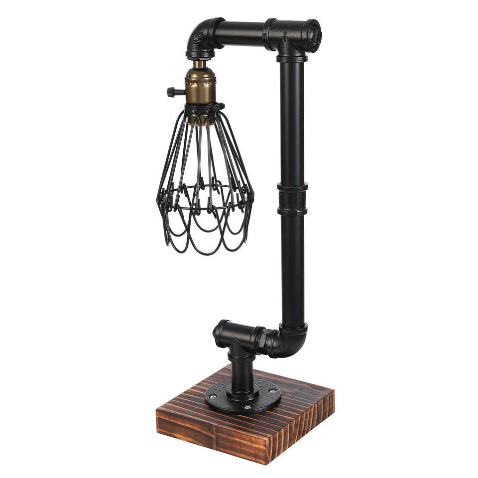 Lampe De Nuit Steampunk Rétro Style Industriel Lampe De Bureau 220v