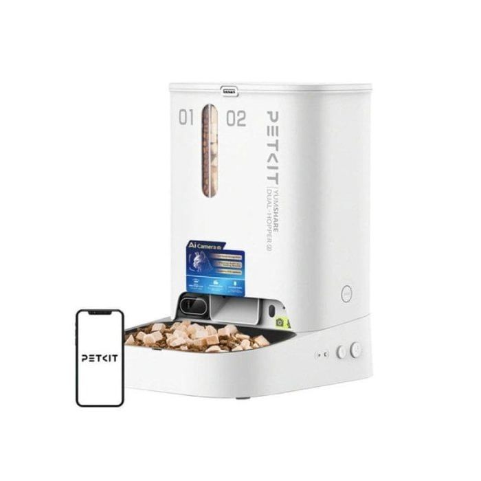 Petkit Yumshare Dual-Hopper 2 Futterautomat Mit Kamera Pn105111 - Bild 8