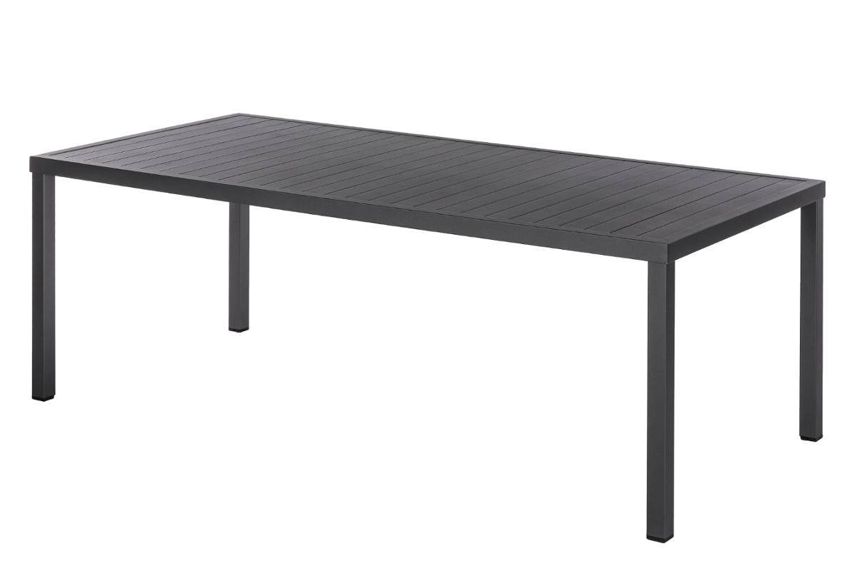 Hesperide - Table De Jardin Rectangulaire Piazza Graphite 8 Places En