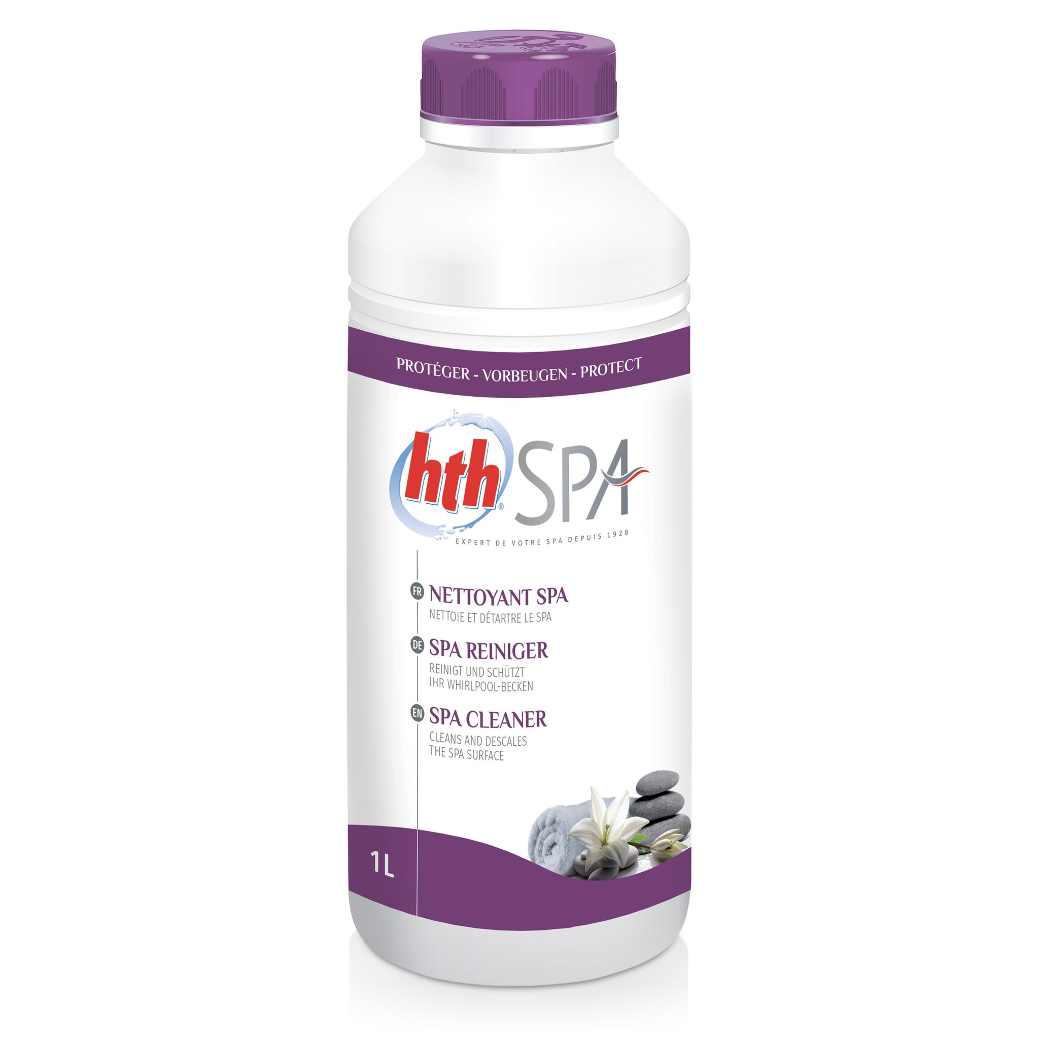 Hth - Spa Reiniger 1 L (1000 Ml) Reinigt Und Entkalkt Für Whirlpools Und Spas