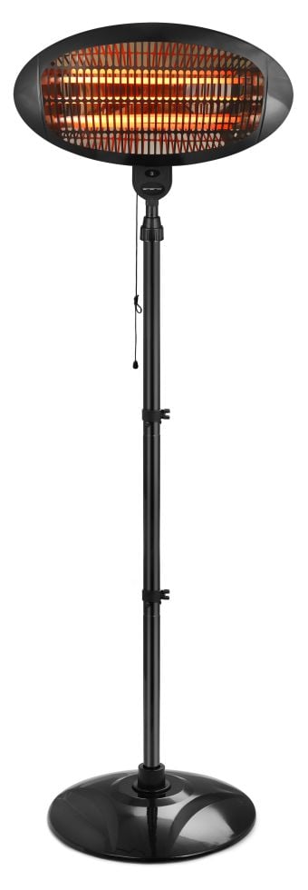 Emerio PH-121951, Elektrischer Quarz-Raumheizer, IP34, Drinnen, Flur, Schwarz, 2000 W - Image 3