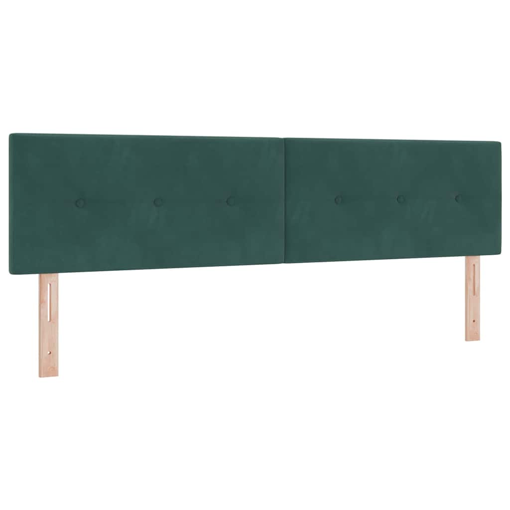 Tête De Lit Vert Foncé 180 Cm Velours