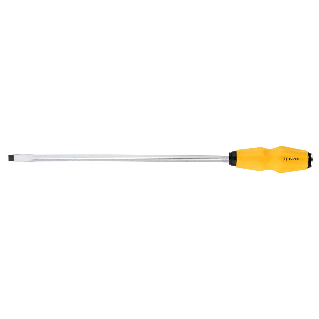 Topex Gelb Flacher Schraubendreher Zum Schlagen 8,0 X 300 Mm