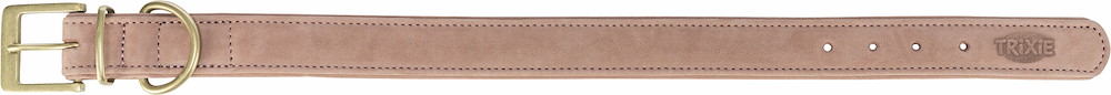 Trixie Pure Halsband, Leder M L, 39 46 Cm/35 Mm, Rosa