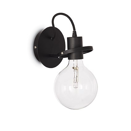 Schwarz Radio Ap1, Applique, Ideal Lux - Colore: Nero - Bild 3