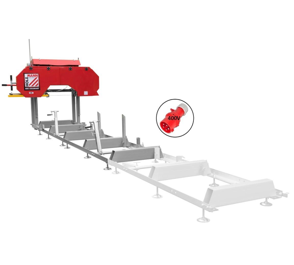 HOLZMANN-MASCHINEN Bandsäge »BBS550SMART«, 1080 m /min - rot - Image 4