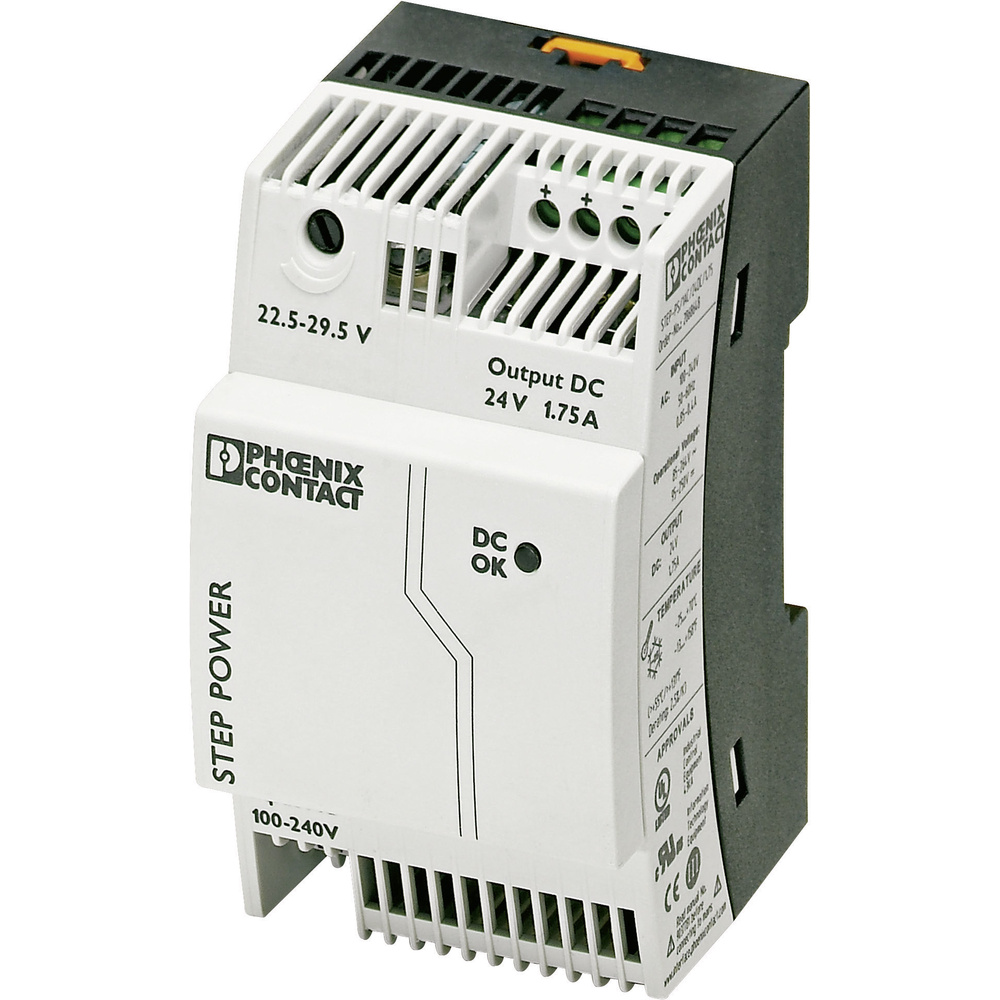 Phoenix Contact - 2868648 Hutschienen-Netzteil (Din-Rail) 24 V/Dc 1.9 A 42 W Anzahl Ausgänge:1 X Inh