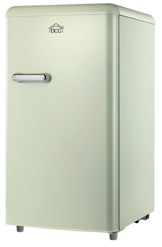 Dcg Frigo Monoporta Linea Retro' 100lt E Crema Mf100c