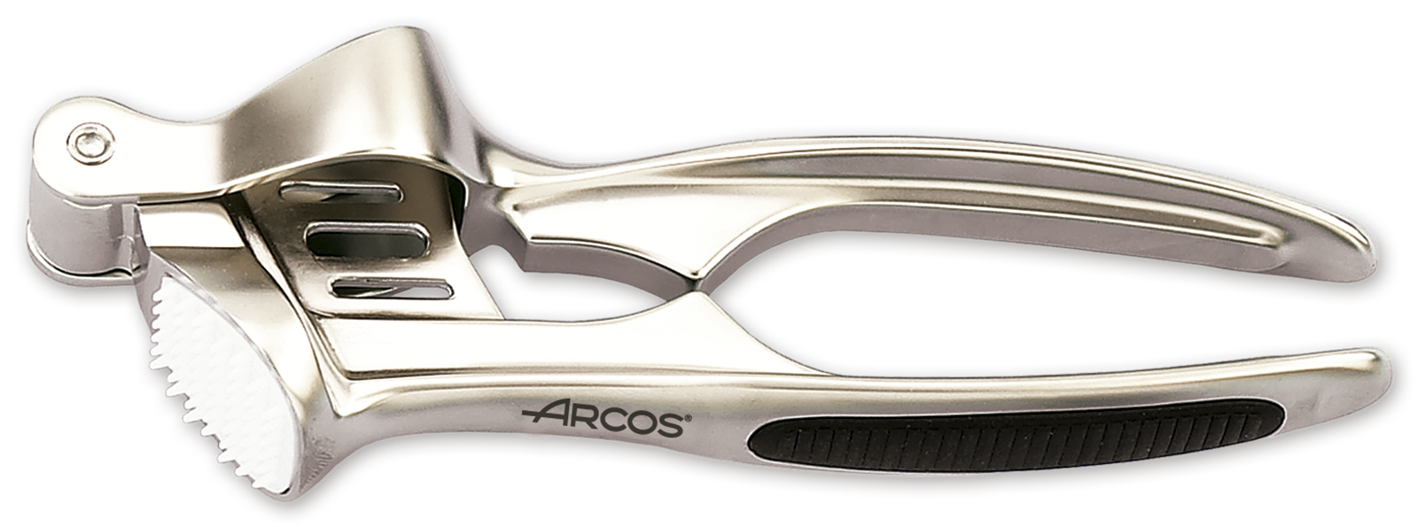 Arcos Versilbert Knoblauchpresse Forza 603500 Zinklegierung 19 Cm