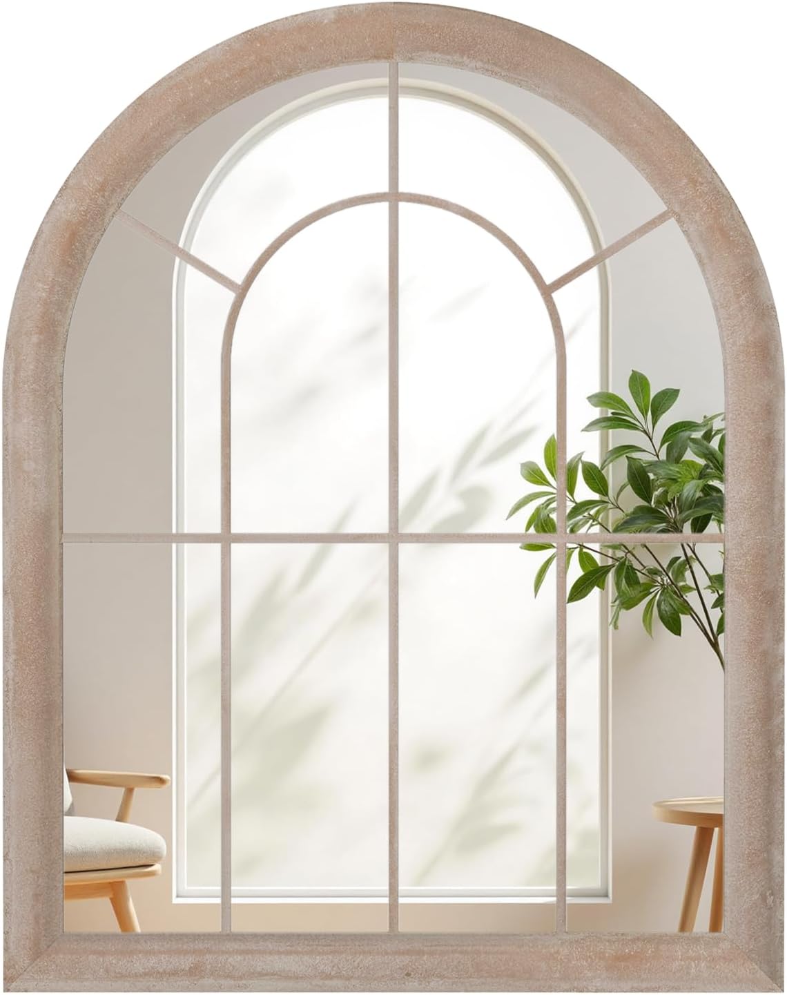 Costway Miroir De Jardin 69,5 X 88 Cm