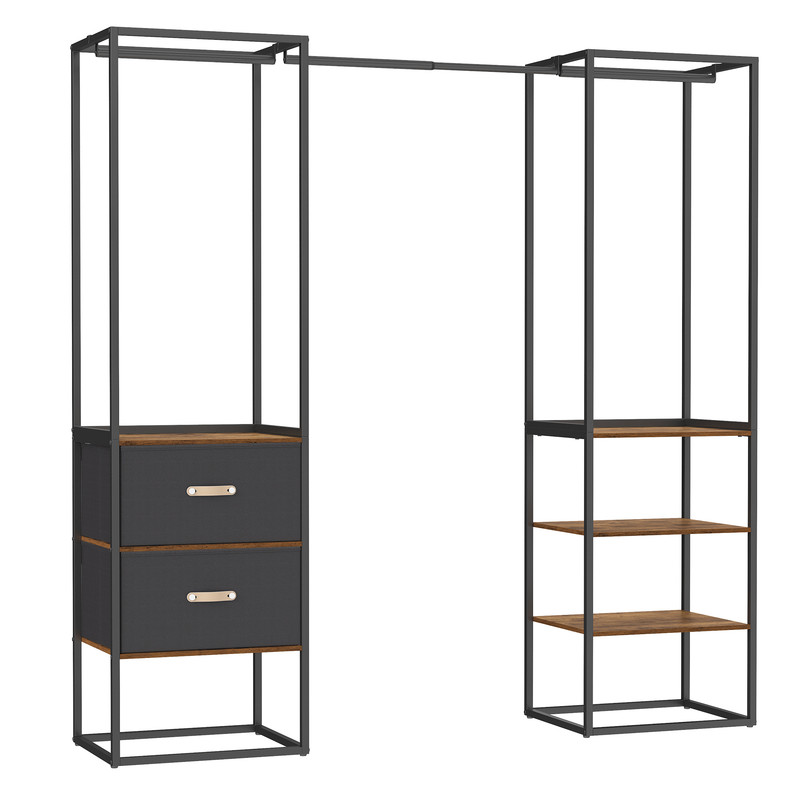 Songmics - Penderie, Armoire Ouverte