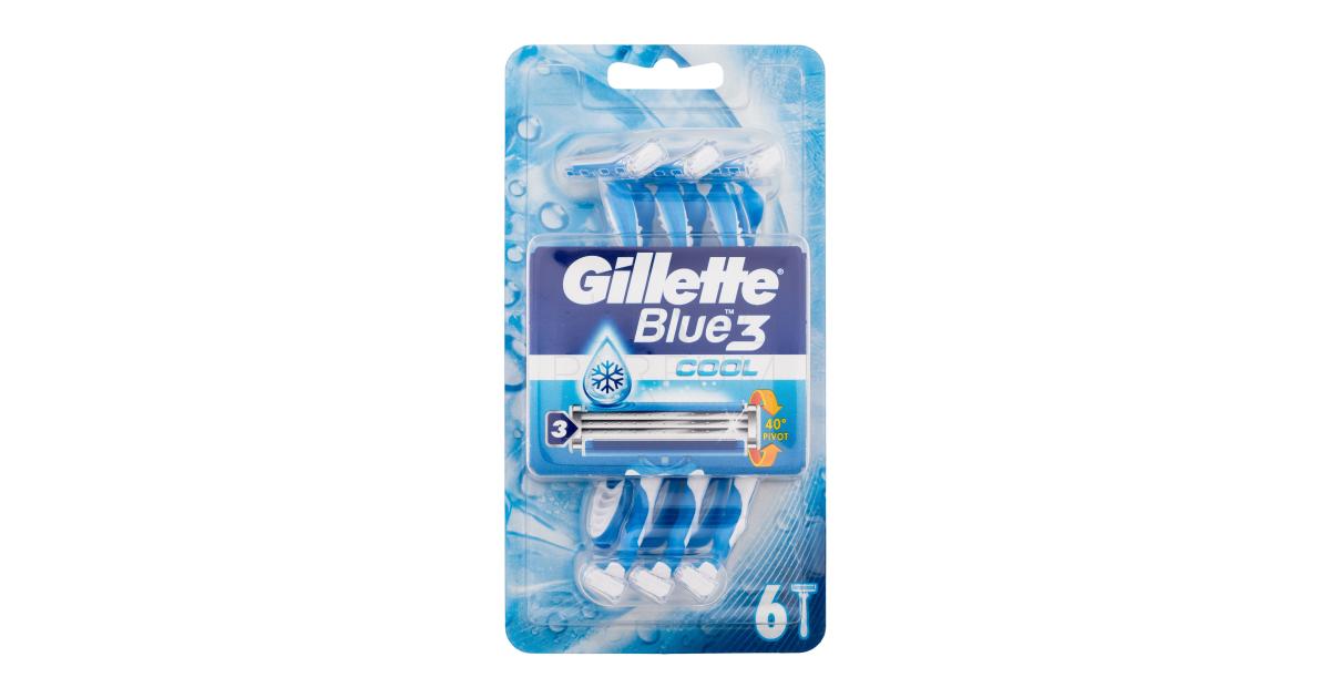 Gillette Herren Blau Nassrasierer, Blue3 Cool - Bild 2