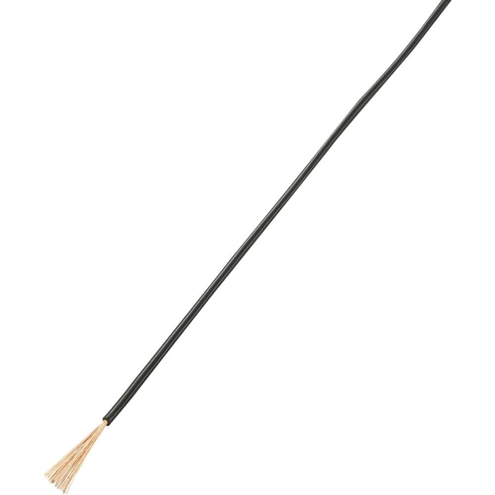1570948 Cavo Per Cablaggi Liy 1 X 0.22 Mm Nero 100 M Tru Components