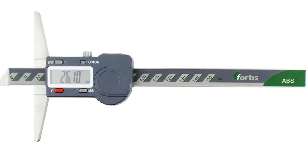 Fortis Tiefenmeßschieber 150/0,01 Mm