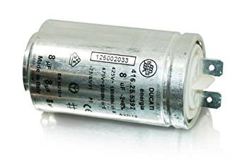 Vedette - Kondensator Mit Stecker Für Electrolux 8Uf 425/475V 125002034 Electrolux Trocknerstecker 7321429673846