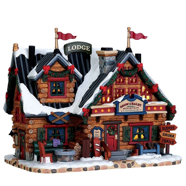 Lemax Après-Ski Lodge LED Building 17cm - Image 2