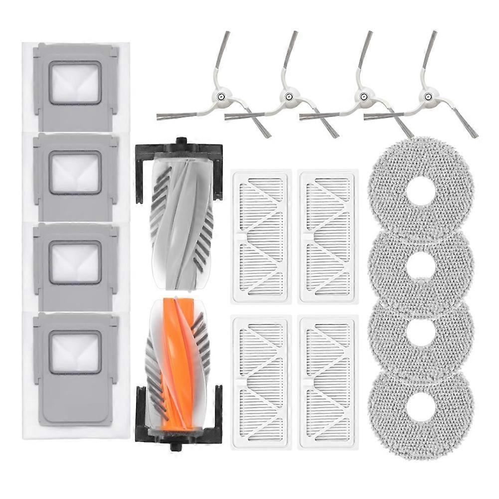 Acsento Ersatzteile Und Zubehör Für Dji Romo S, Romo A Und Romo P Saugroboter: Hauptseitenbürste, Filter Und Staubbeutel.