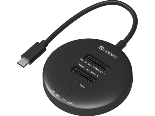 Sandberg USB3.2 Cloner Dock for M.2+NVMe - Bild 5
