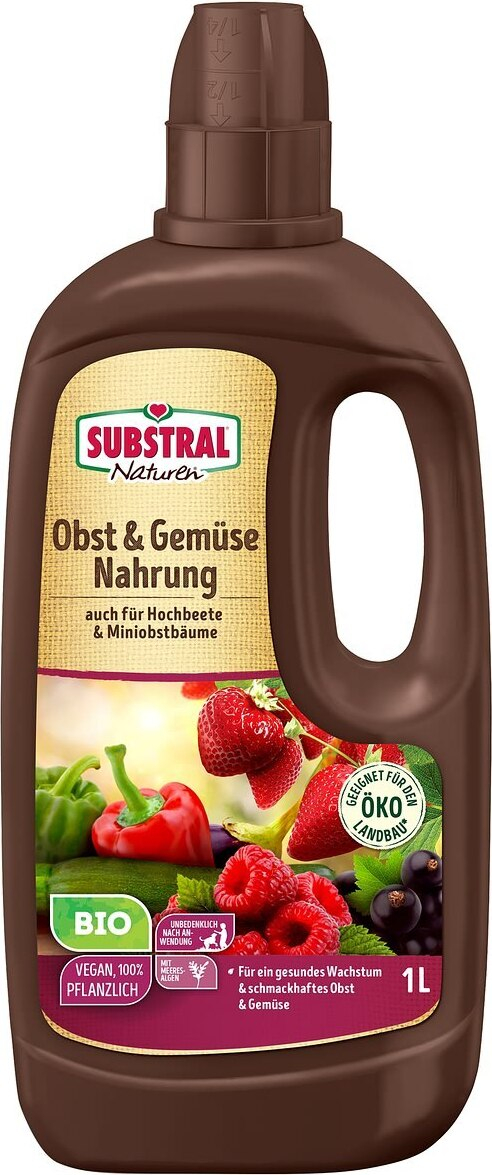 SUBSTRAL® Naturen® Bio Obst- & Gemüsedünger 1,0 l