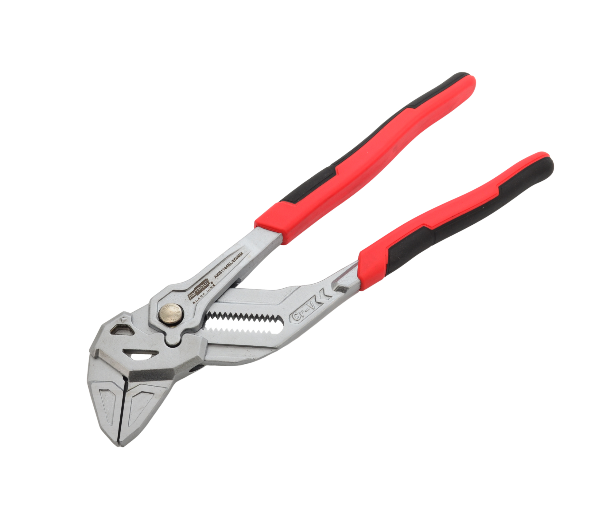 Coco Verstellbare Zange 2-In-1-Schraubenschlüssel Awtools Black Line Nickel 250 Mm