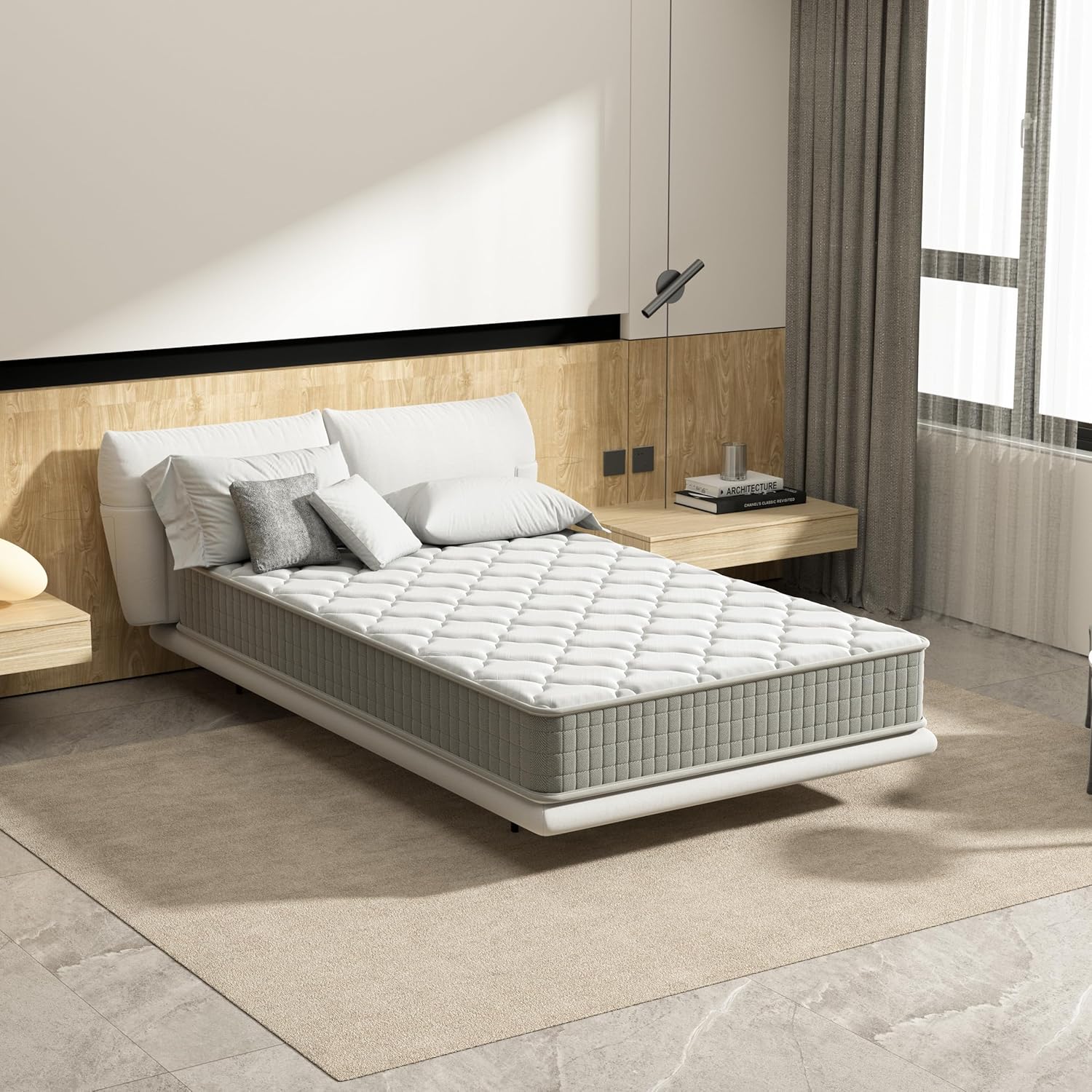 Matelas Mémoire 80 X 190cm Dewinner Paisseur 30 Cm - Matelas À Mémoire