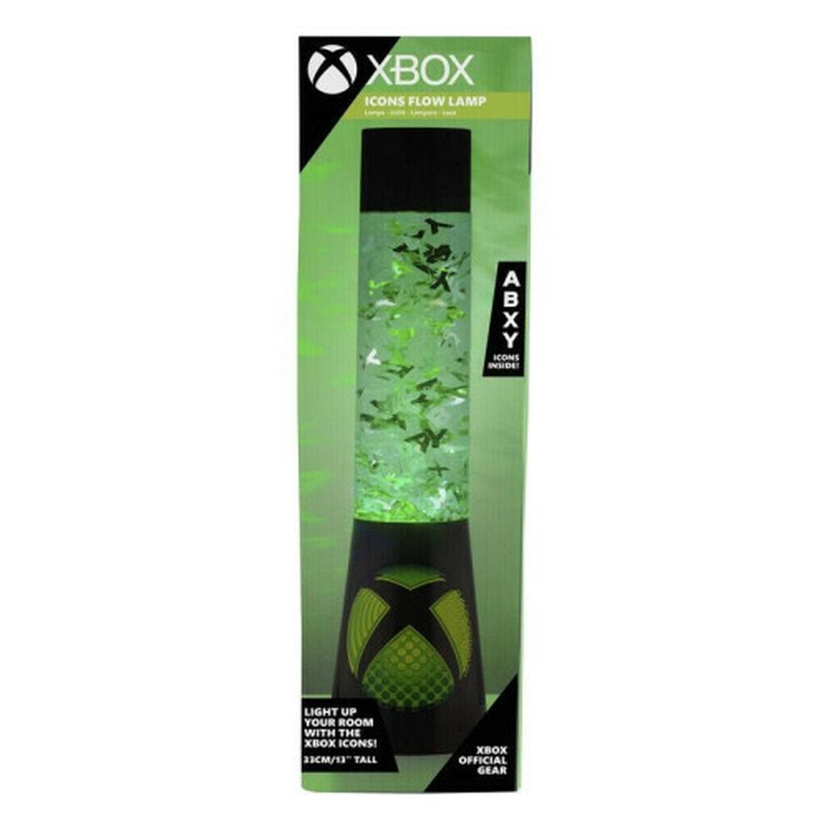 Paladone XBOX Glitzer Flüssigkeitsfluss-Lampe mit schwebenden Controller-Icons - Offiziell lizenziertes Microsoft-Merchandise, Gaming-Raum-Nachtlicht Schlafzimmerdeko - Bild 5