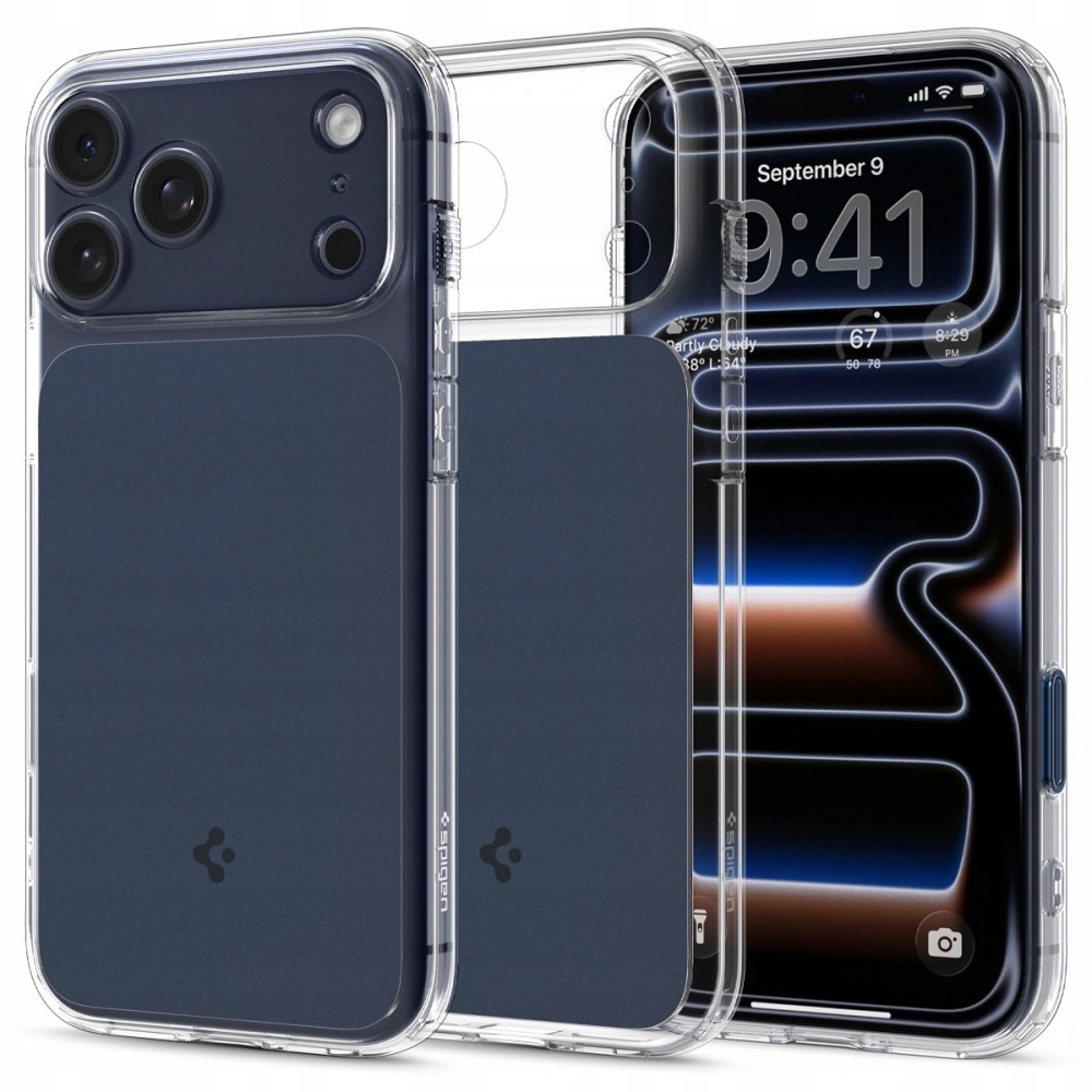 Spigen Ultra Hybrid T MagSafe - matte blue - iPhone 17 Pro - Bild 4