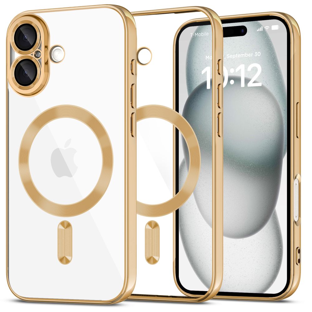 Tech-Protect Magflex MagSafe iPhone 16 Hülle Shiny Gold Goldfarben OVP NEU - Bild 4