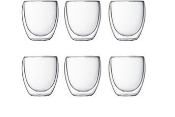 Bodum Espressoglas "Bodum Kaffeeglas Pavina 44318 dl, 6 S" 6 teilig