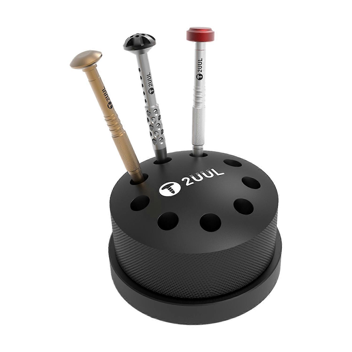 Base magnétique pivotante pour 9 tournevis, fixation aimantée